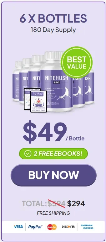 Buy NiteHush Pro 6 Bottle
